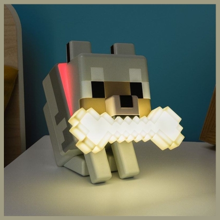 Paladone Minecraft Wolf GloBuddies Light