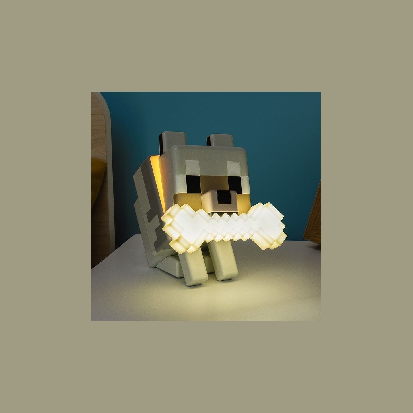 Paladone Minecraft Wolf GloBuddies Light