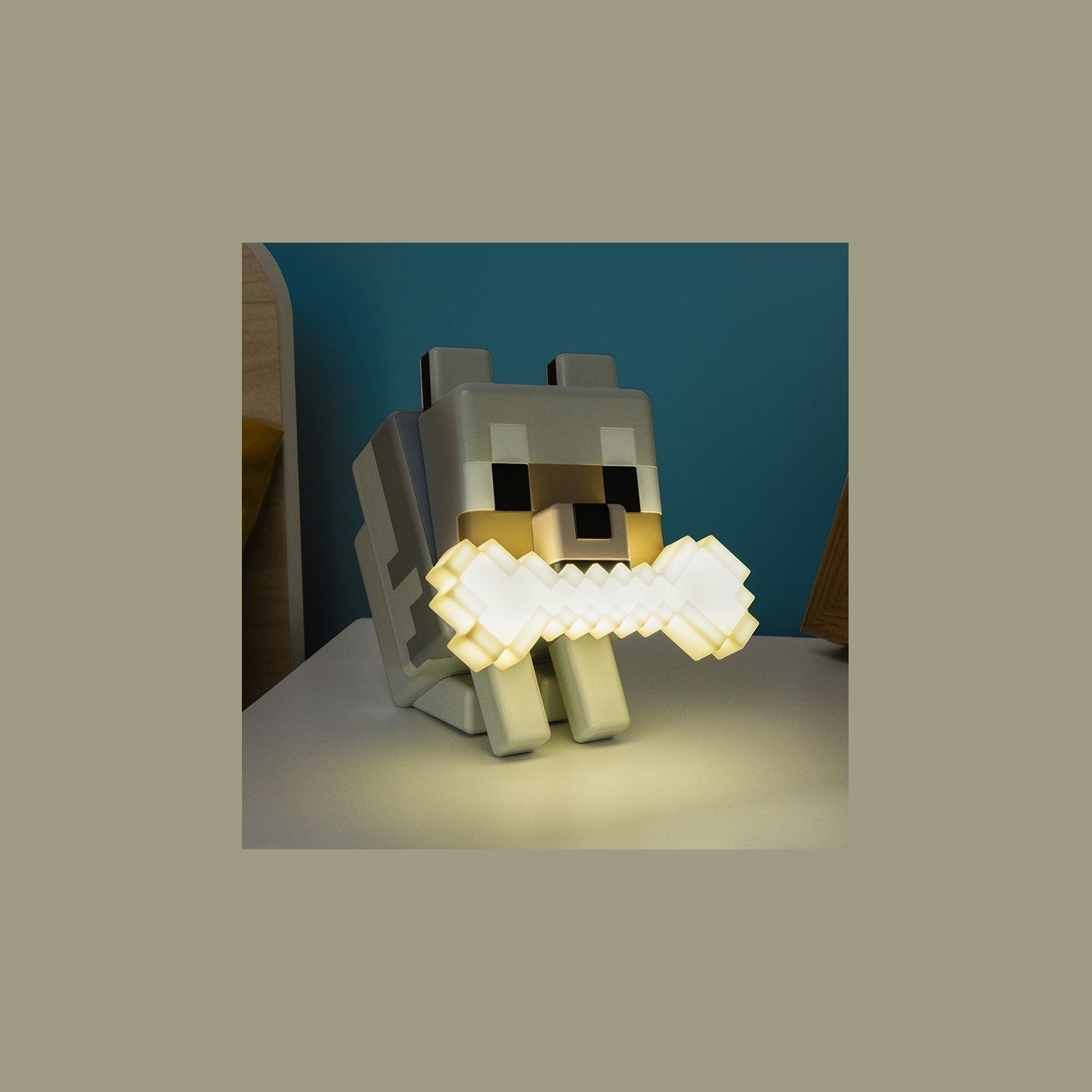 Paladone Minecraft Wolf GloBuddies Light