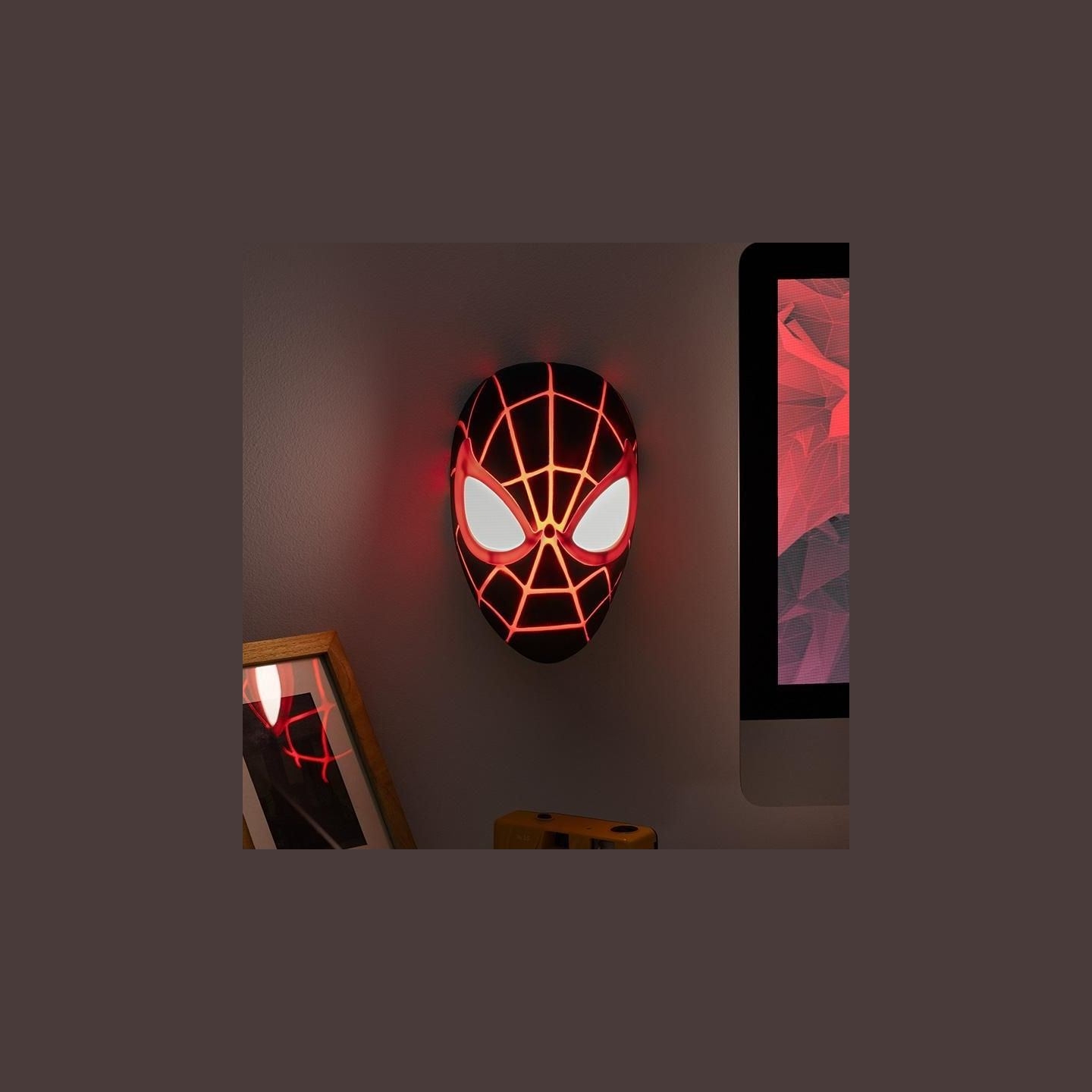 Paladone Spiderman Miles Morales Mask Light