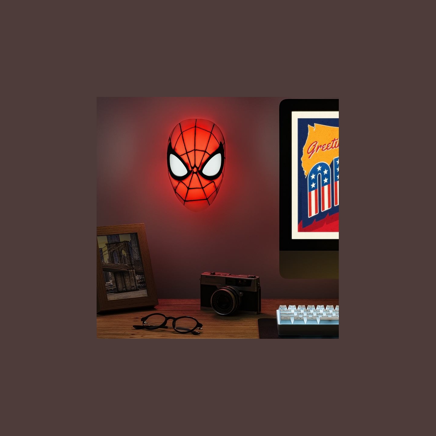 Paladone Spiderman Mask Light