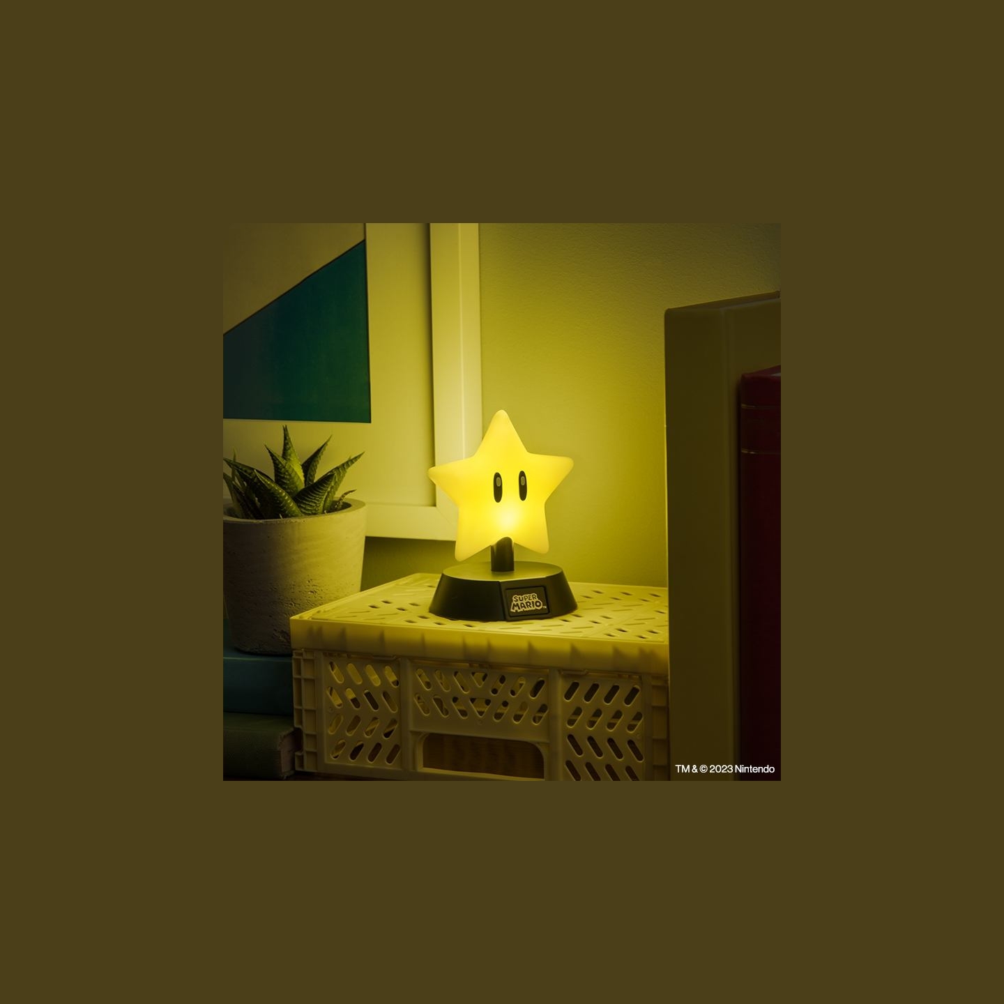 Paladone Super Mario Super Star Icon Light