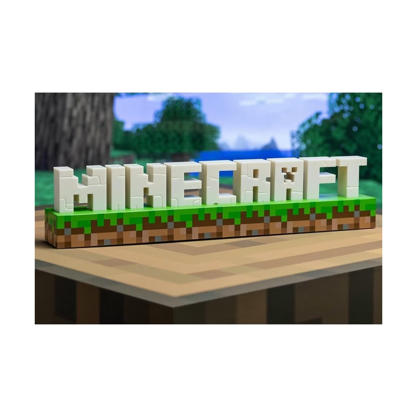 Paladone Minecraft Logo Light