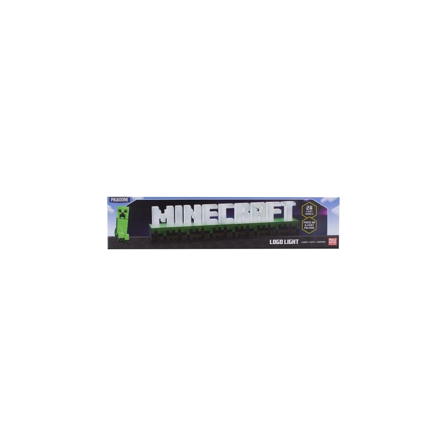 Paladone Minecraft Logo Light
