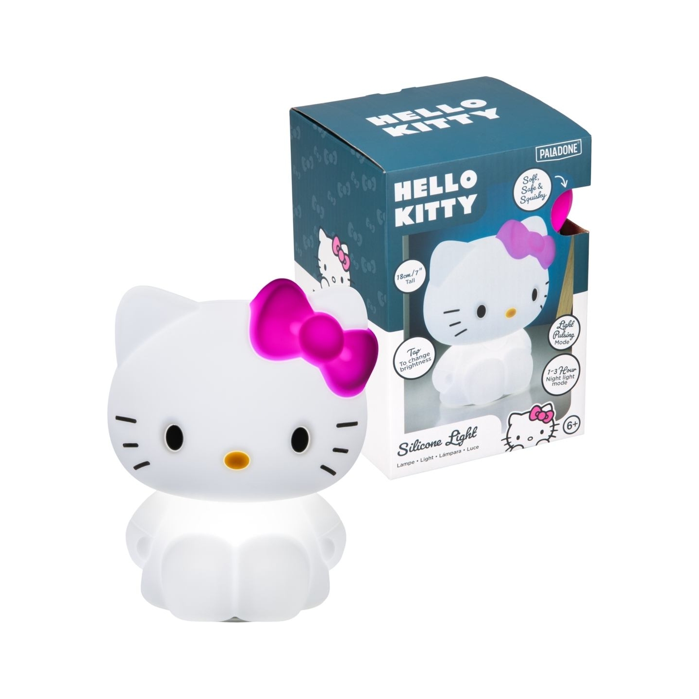 Paladone Hello Kitty SquishyGlo Silicone Light