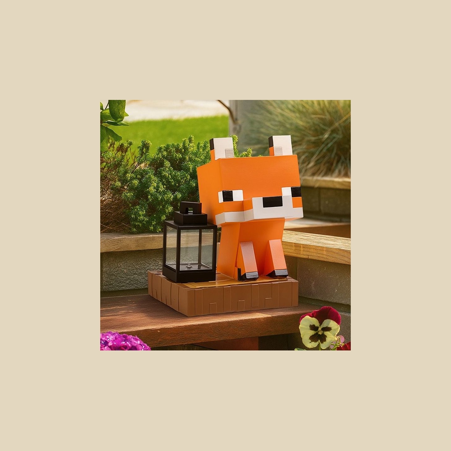 Paladone Minecraft Fox Solar Light
