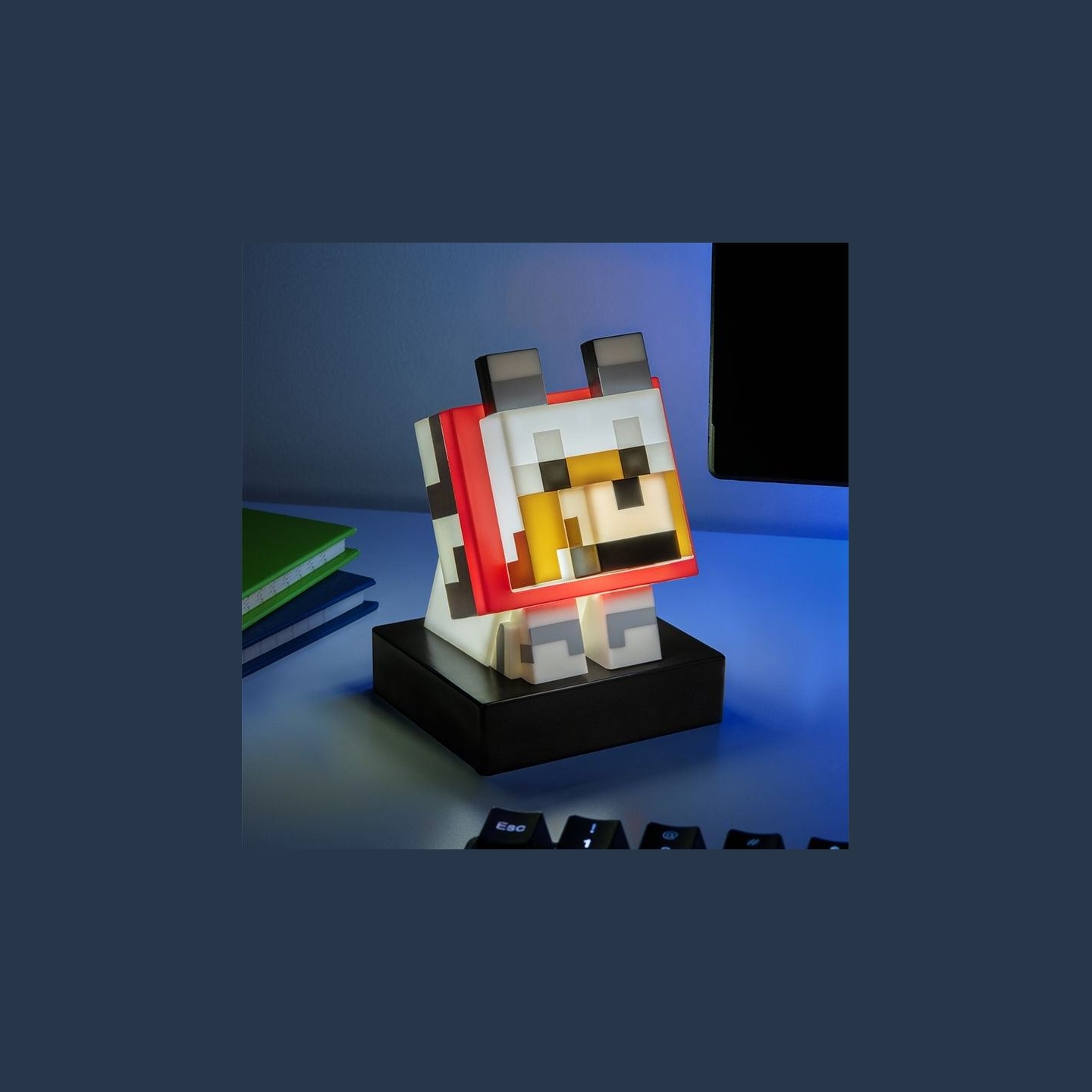 Paladone Minecraft Wolf Icon Light