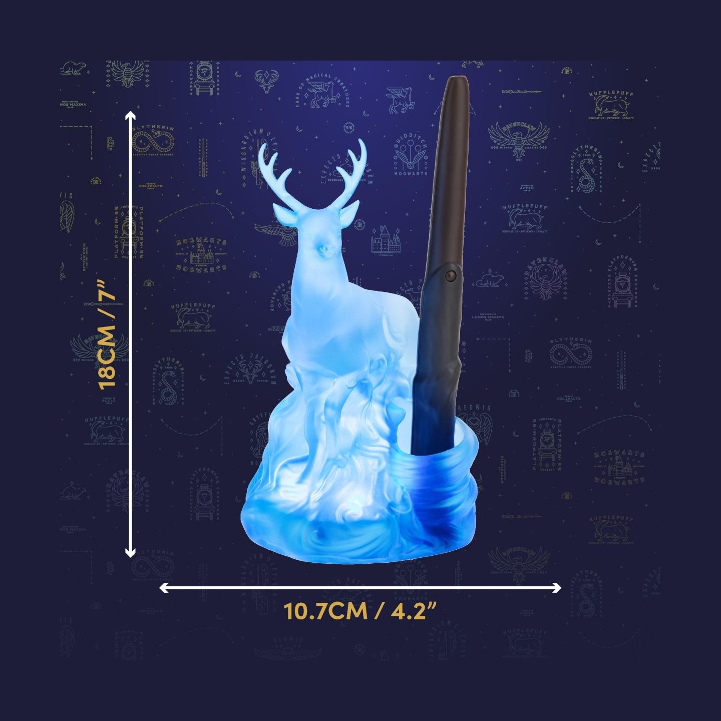 Paladone Patronus Light whit Wand Remote Control