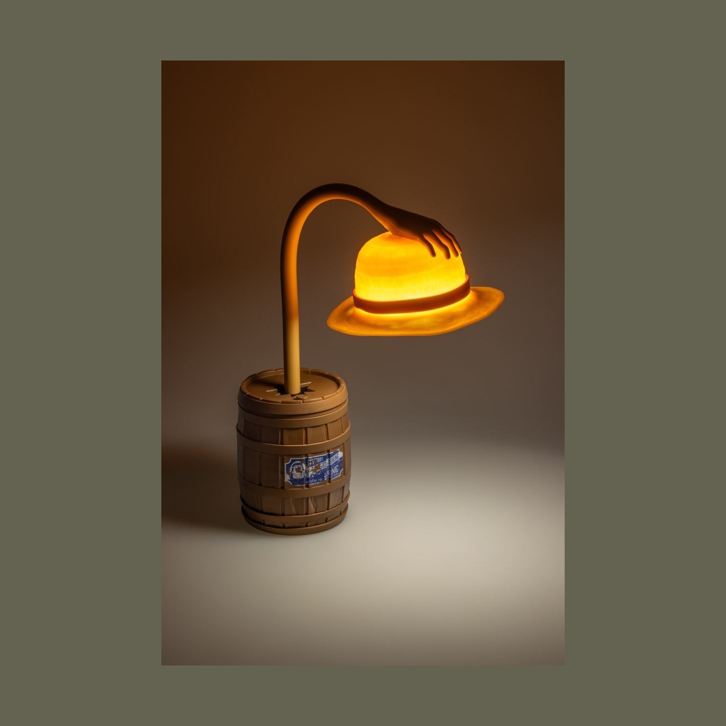 Paladone Straw Hat Posable Light