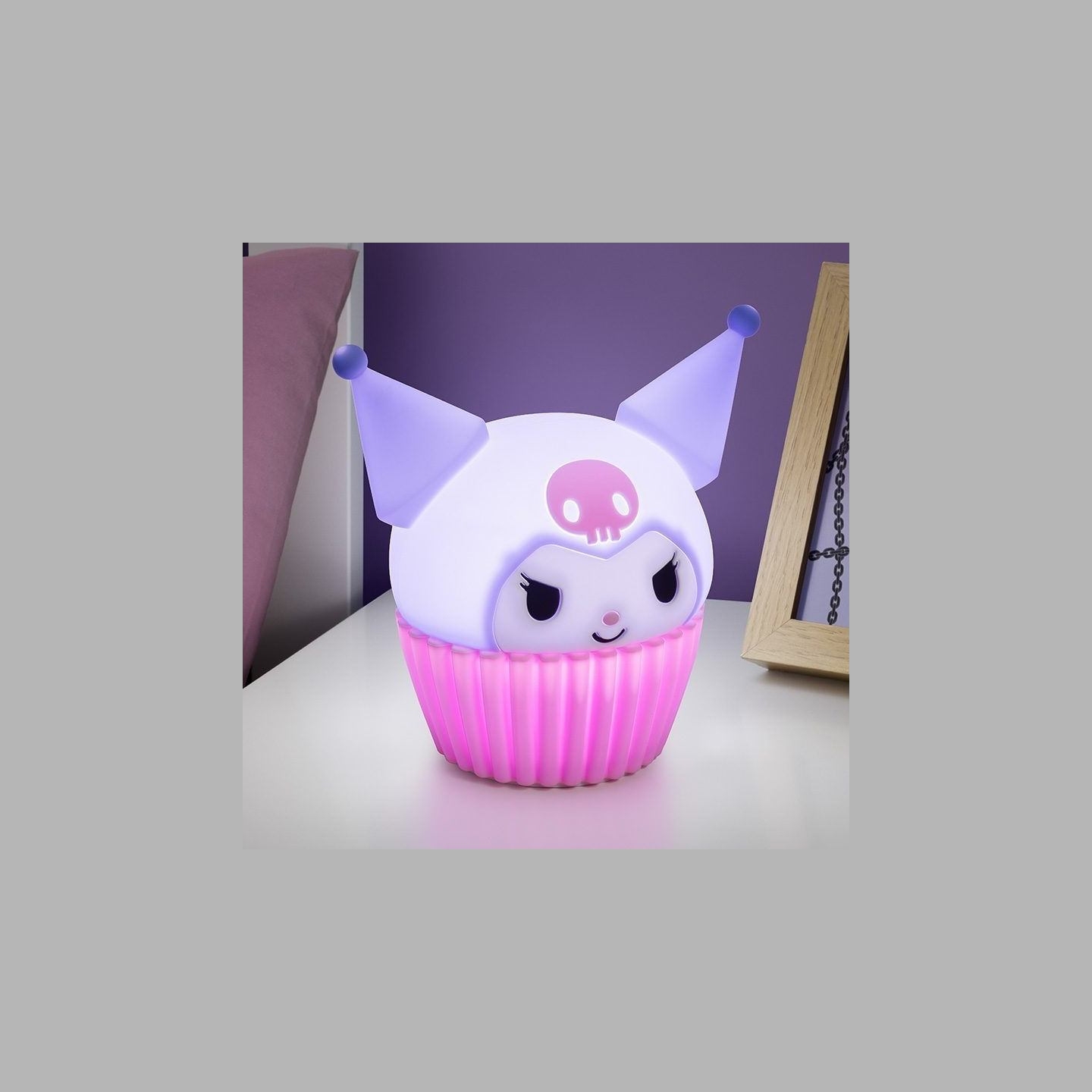 Paladone Kuromi SquishyGlo Silicone Light rechargeable