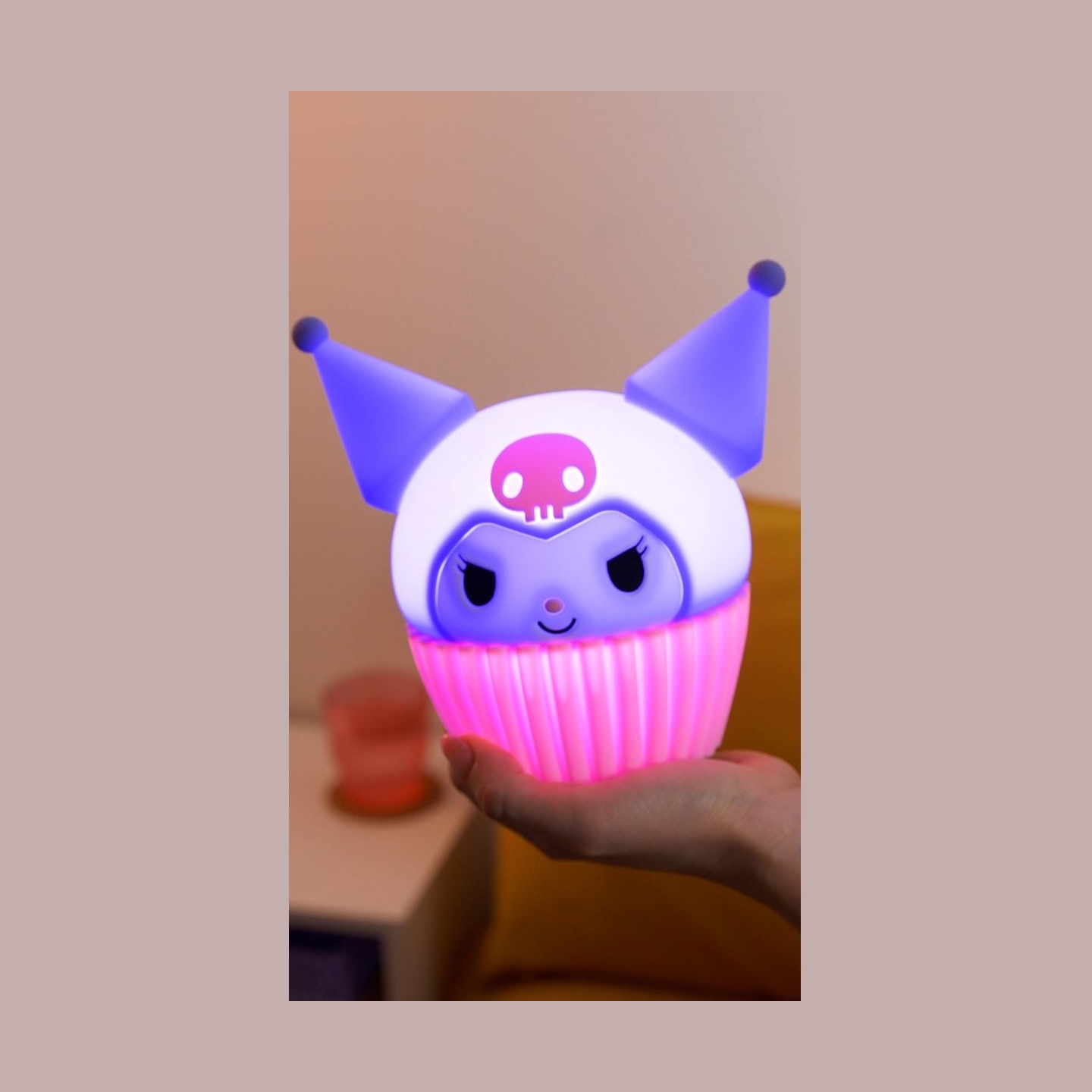 Paladone Kuromi SquishyGlo Silicone Light rechargeable