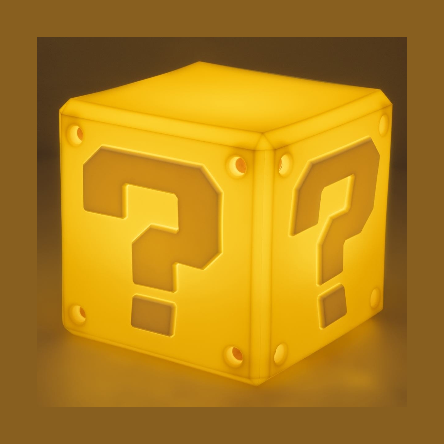 Paladone Question Block SquishyGlo Light Rechargeable