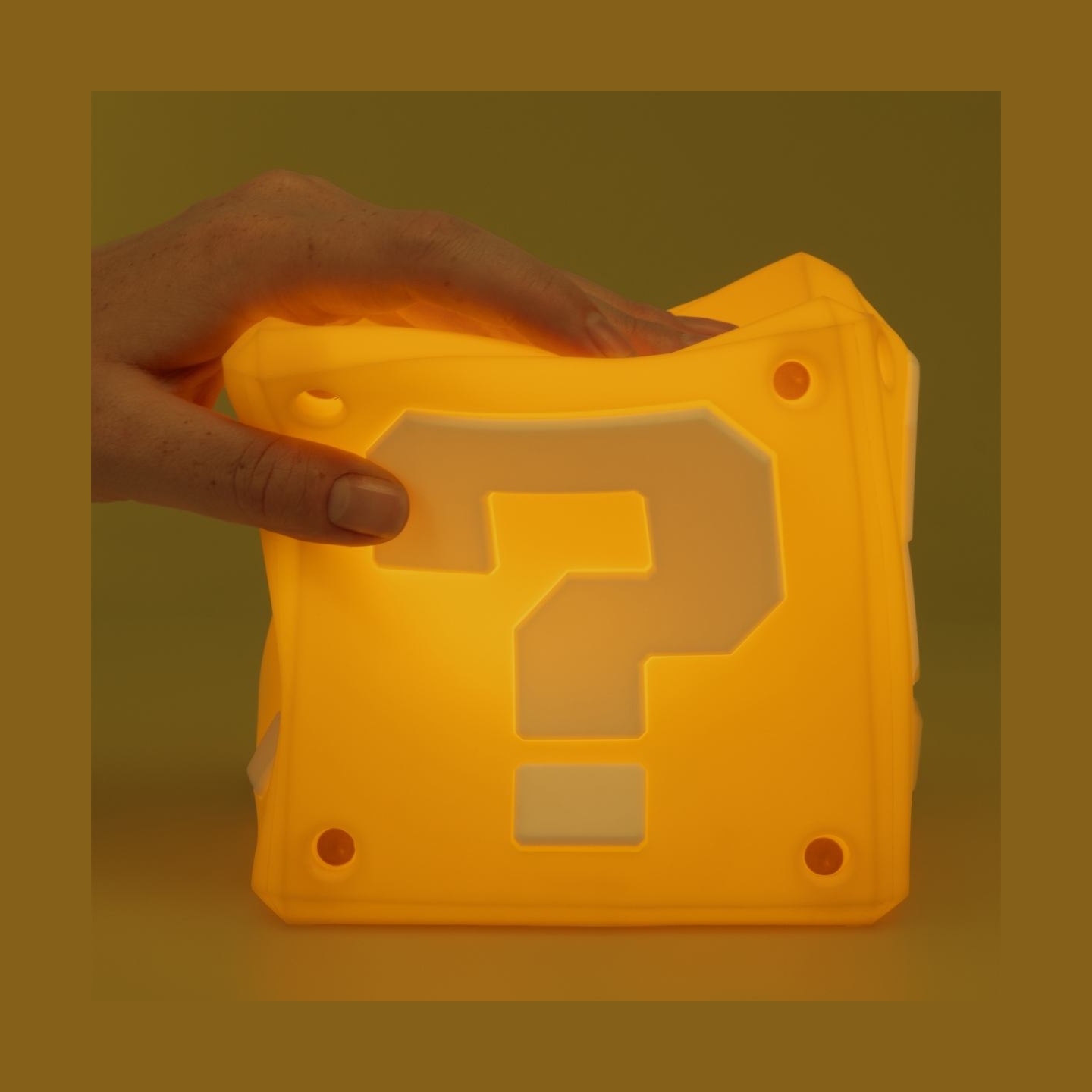 Paladone Question Block SquishyGlo Light Rechargeable