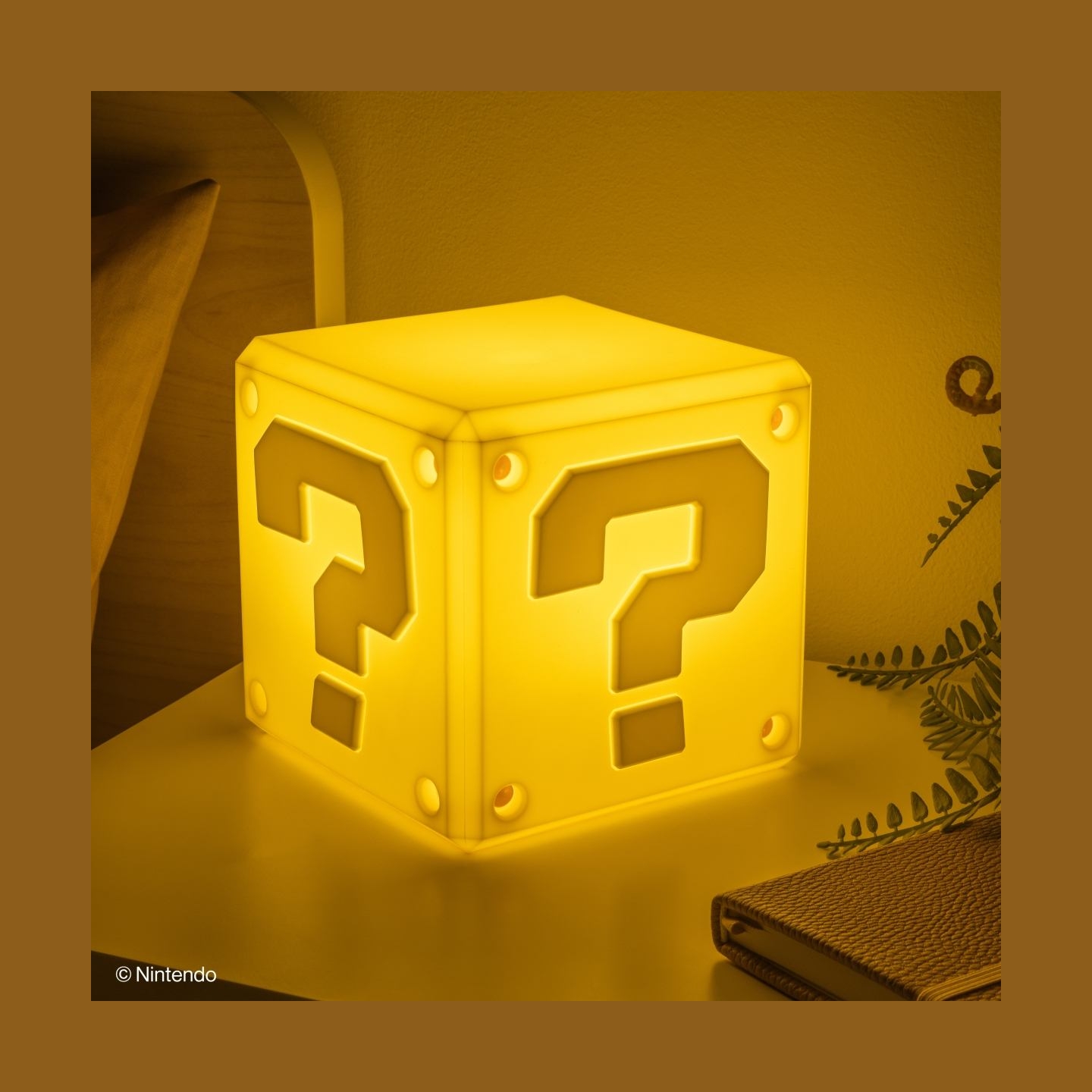 Paladone Question Block SquishyGlo Light Rechargeable