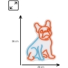 Manta SNL68MT Style Neon Lights FRENCH BULLDOG Multicolor