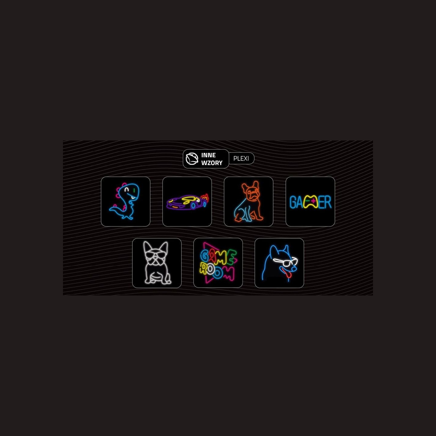 Manta SNL63MT Style Neon Lights  GAMEPAD