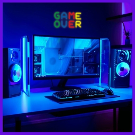 Manta SNL102MT Style Neon Lights GAME  OVER