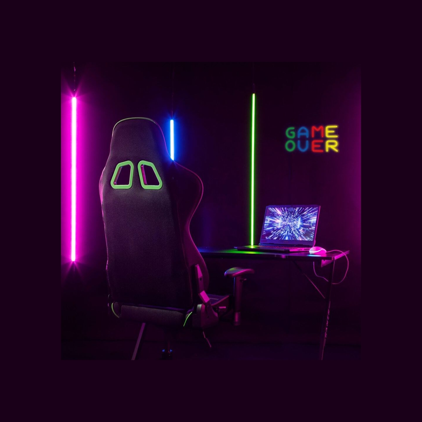 Manta SNL102MT Style Neon Lights GAME  OVER