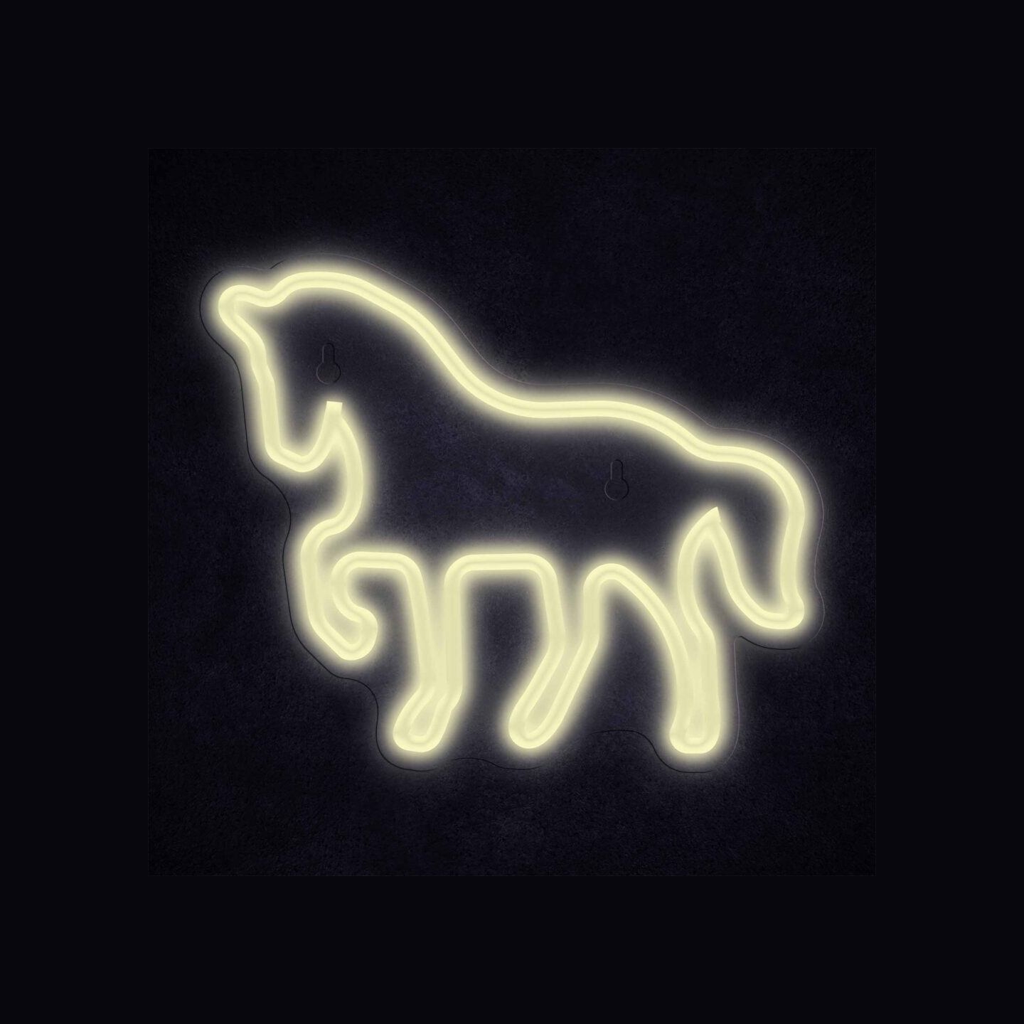 Manta SNL103WH Style Neon Lights HORSE  White