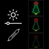 Manta SNL106MT Style Neon Lights CHRISTMAS TREE