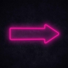 Manta SNL107PK Style Neon Lights ARROW  pink