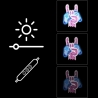 Manta SNL109MT Style Neon Lights HAND WITH GAMEPAD