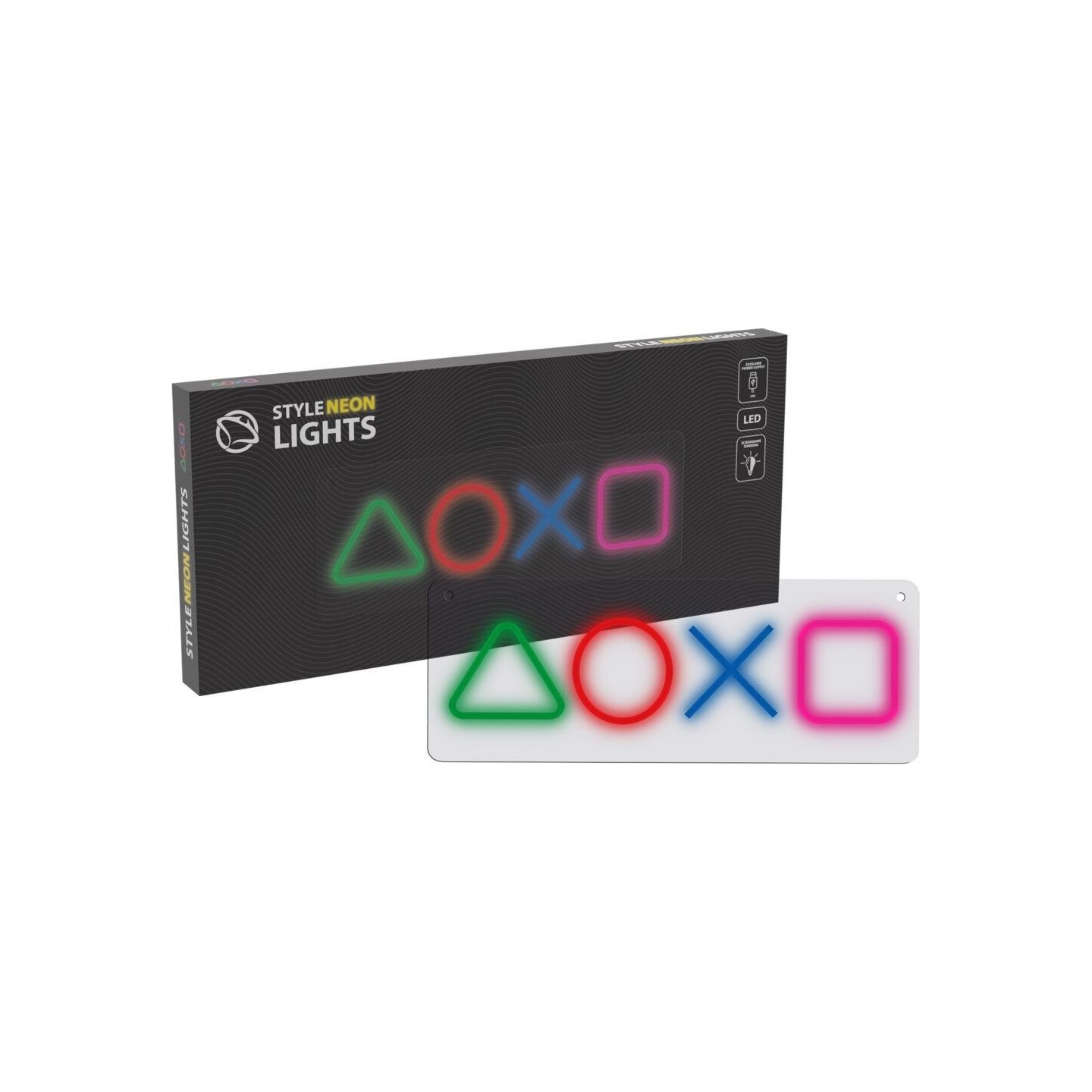 Manta SNL111MT Style Neon Lights GAMING SYMBOLS