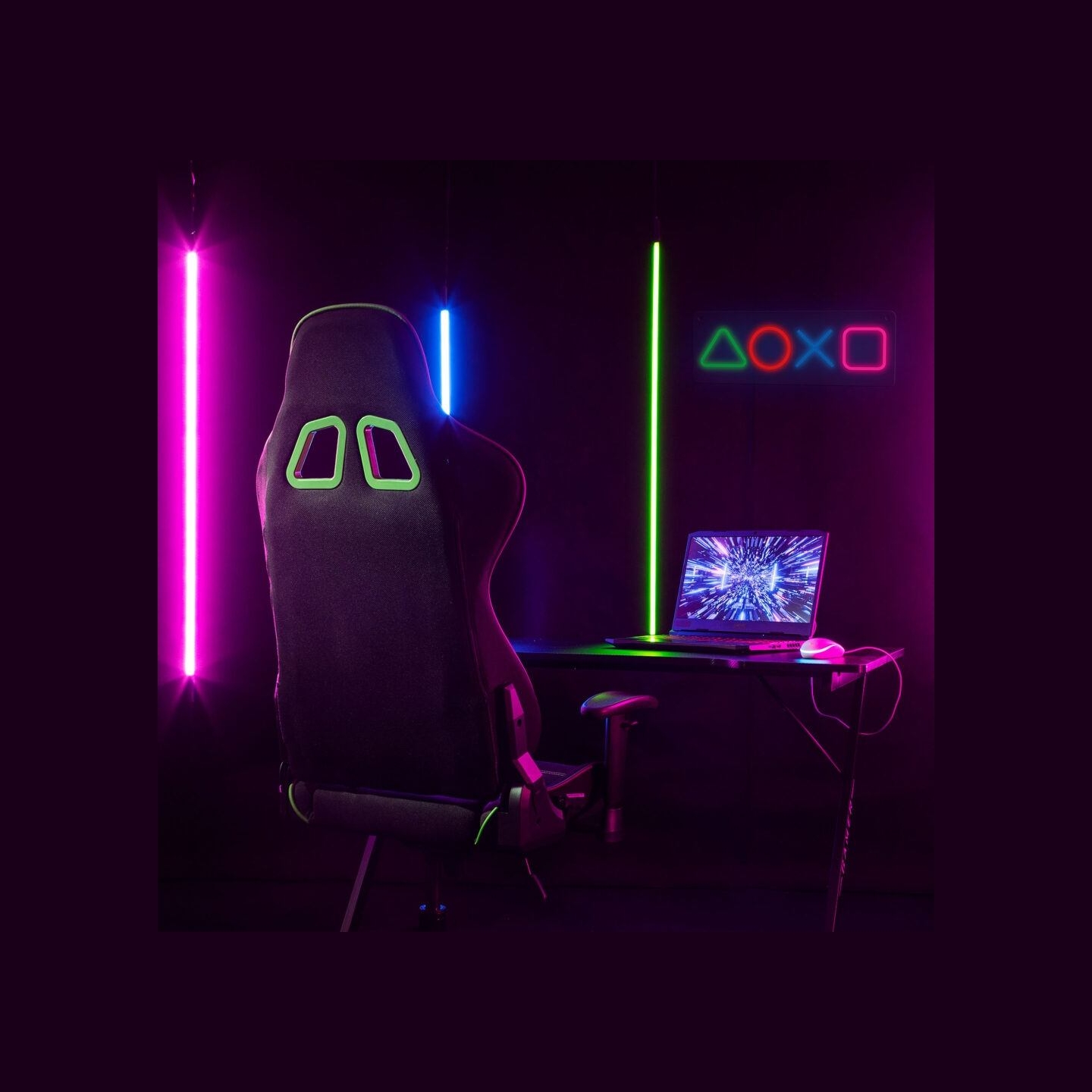 Manta SNL111MT Style Neon Lights GAMING SYMBOLS