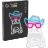 Manta SNL114MT Style Neon Lights BULDOG  WITH GLASSES