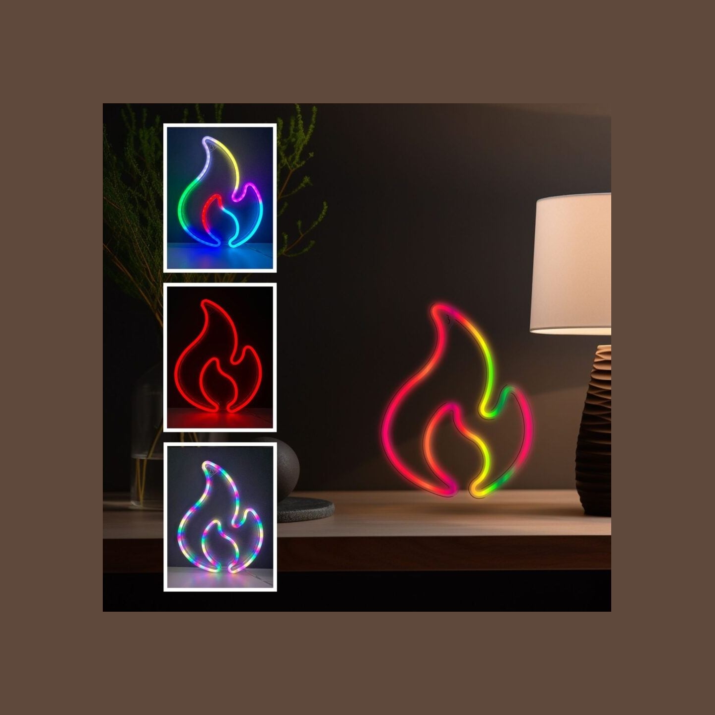 Manta SNL58RGB Stile Neon Light FLAME