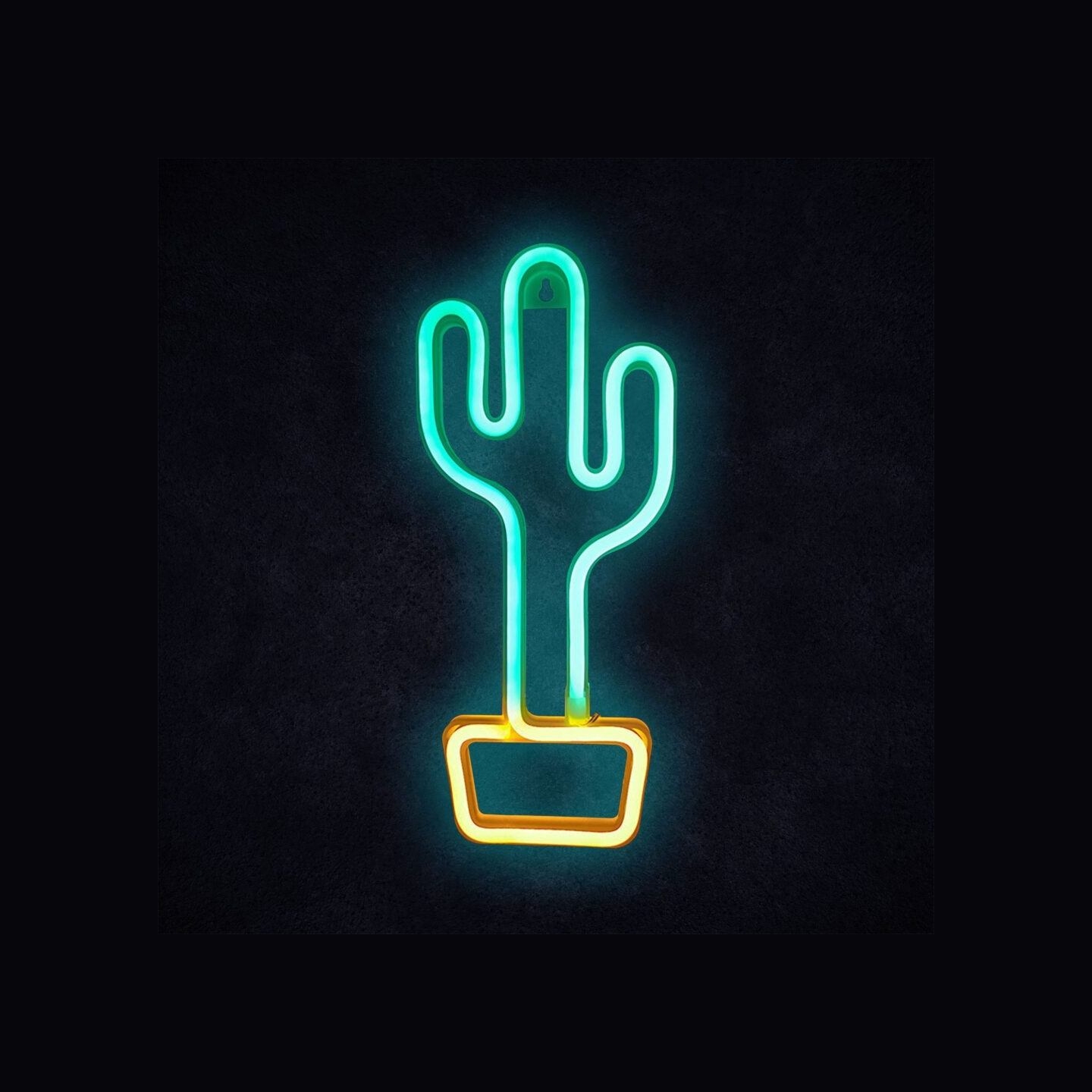 Manta SNL07GN Style Neon Lights CACTUS Green/Yellow