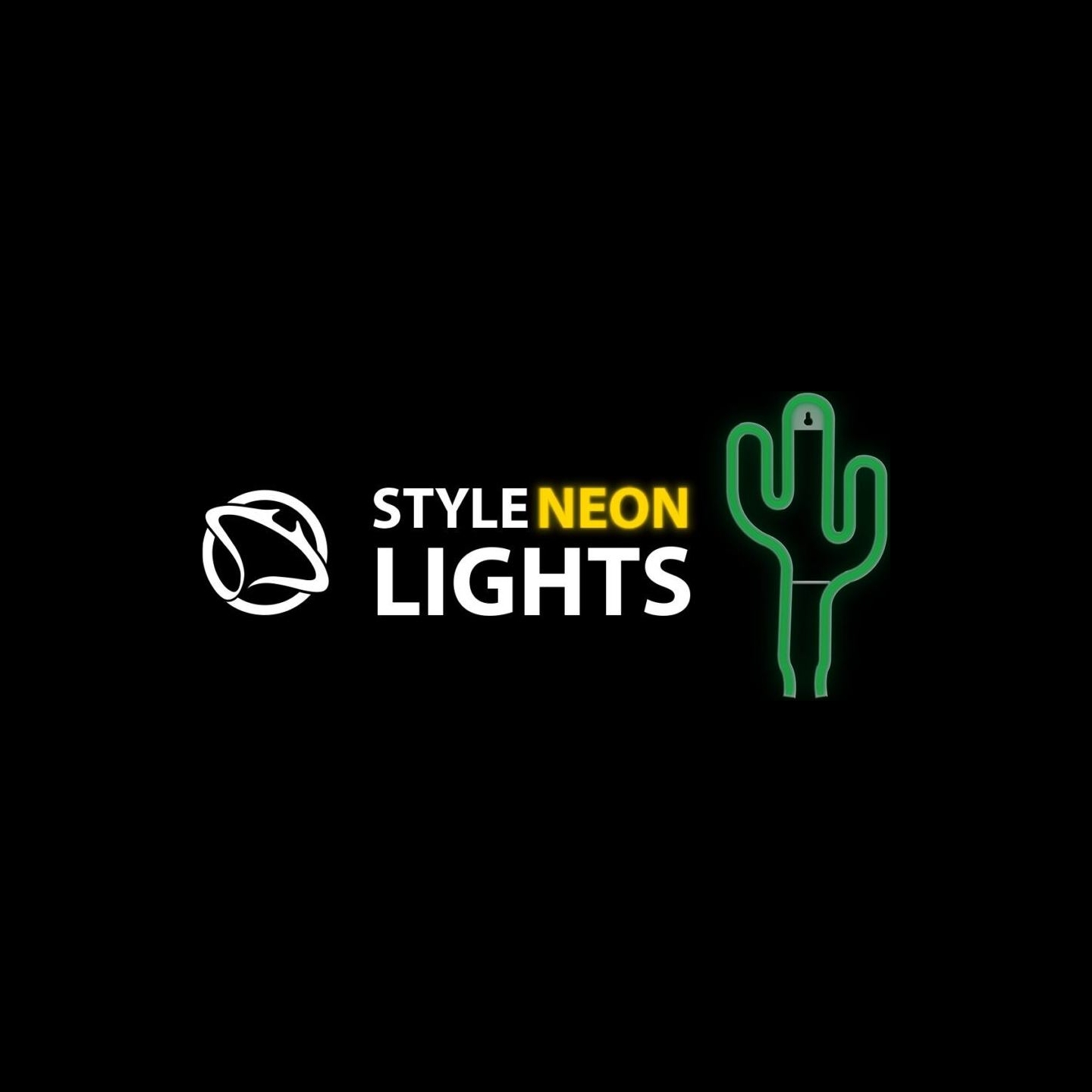 Manta SNL74GN Style Neon Lights CACTUS green