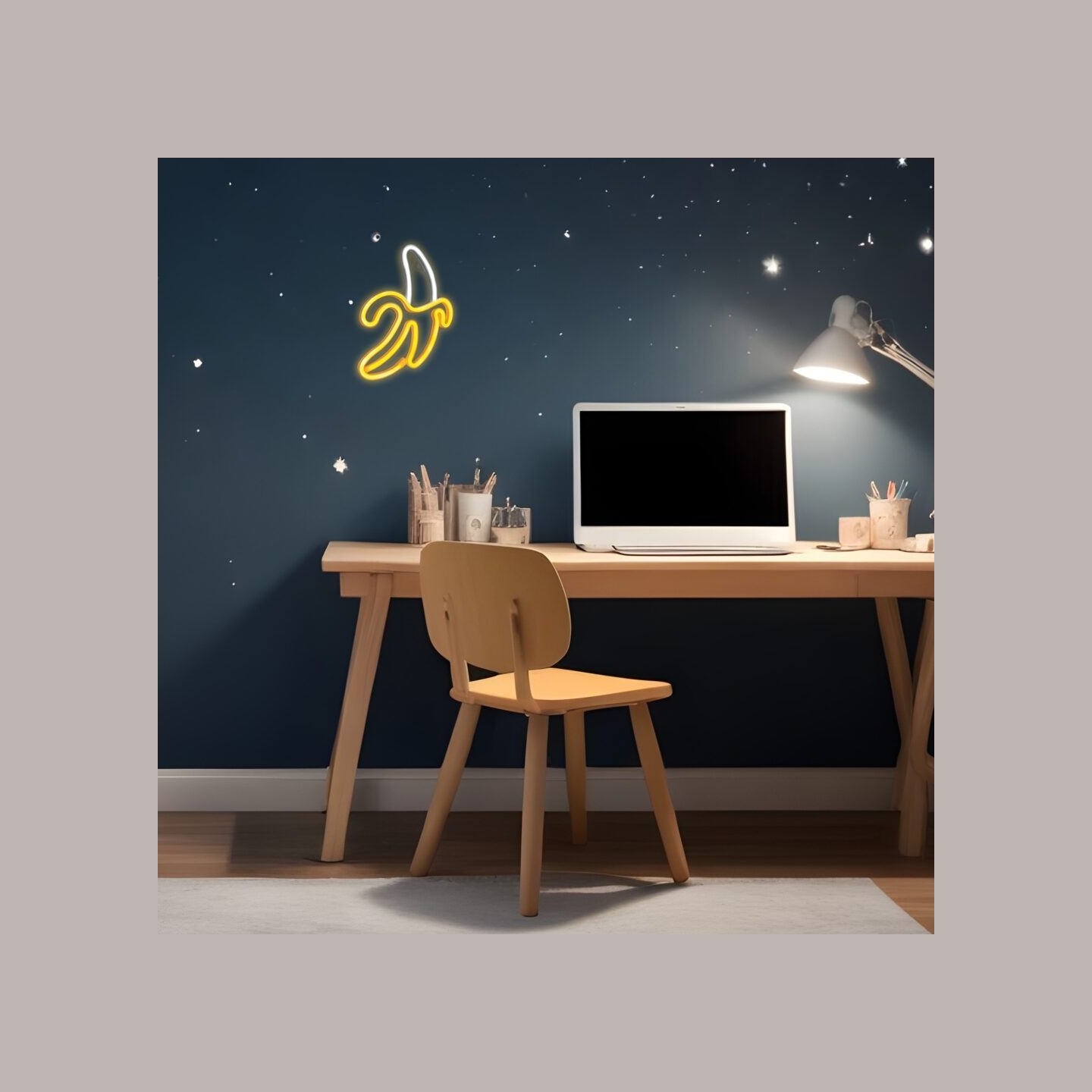 Manta SNL01WHT Style Neon Lights BANAN