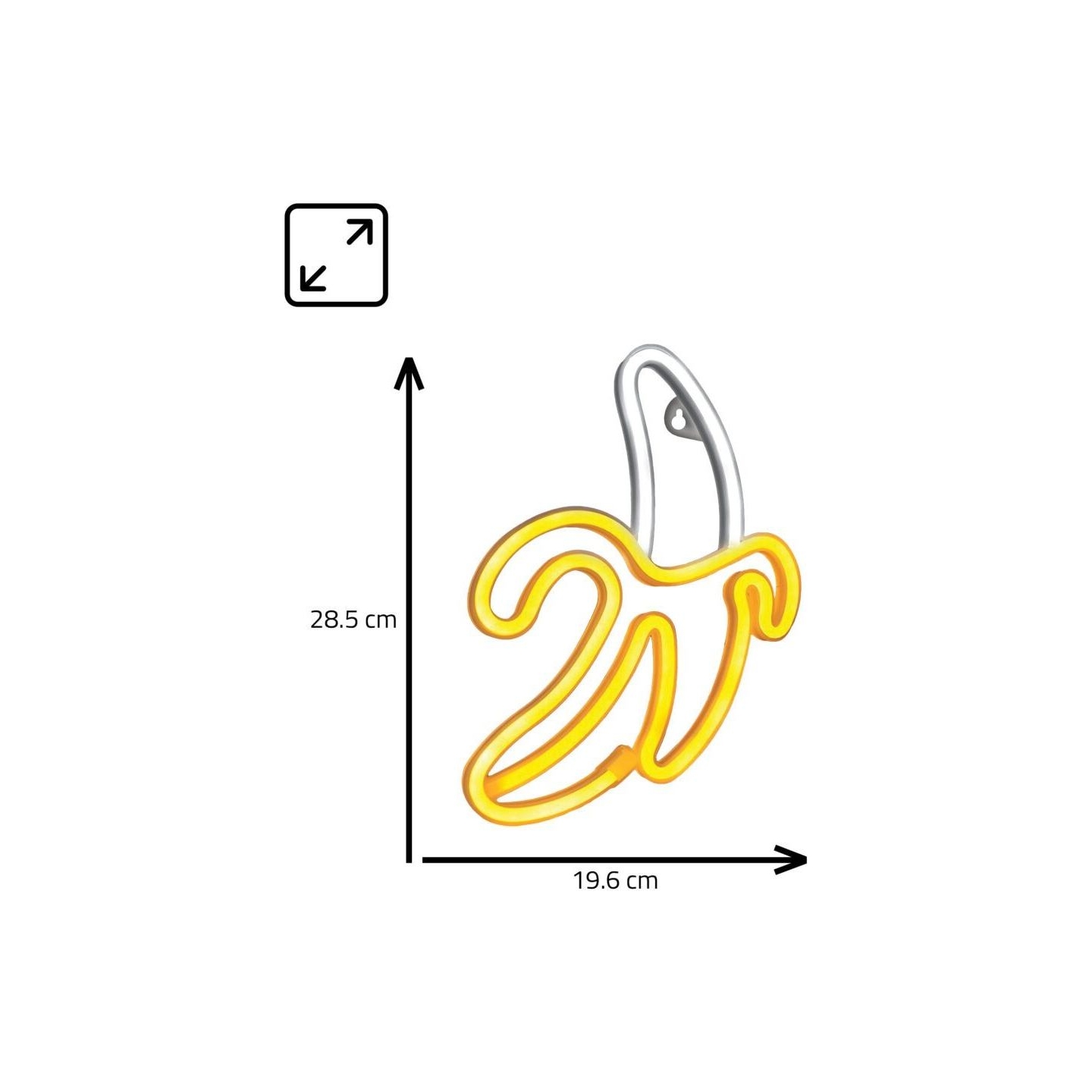 Manta SNL01WHT Style Neon Lights BANAN