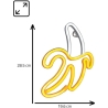 Manta SNL01WHT Style Neon Lights BANAN