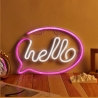 Manta SNL08PKT Style Neon Lights HELLO Pink/White