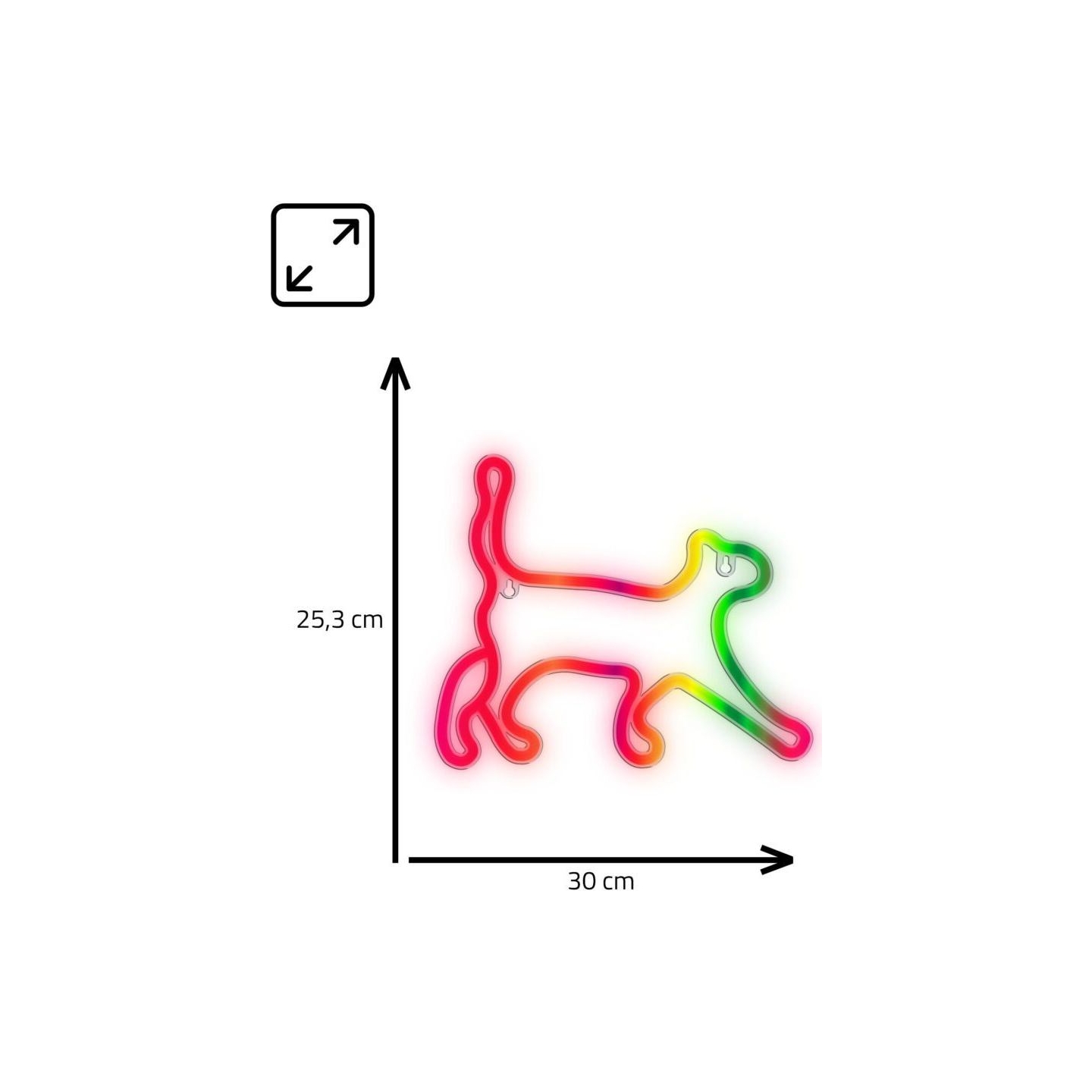 Manta SNL60RGB Style Neon Lights CAT