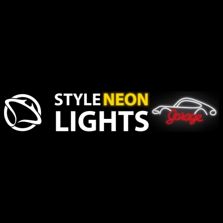 Manta SNL95WH Style Neon Lights Garage white-red