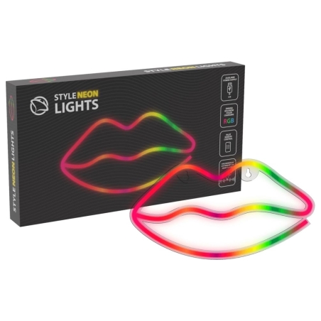 Manta SNL61RGB Style Neon Lights LIPS