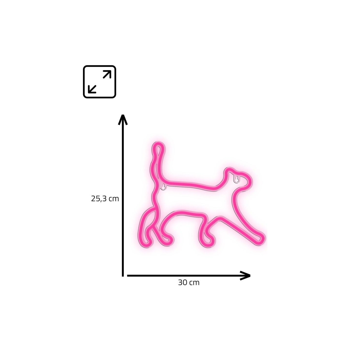 Manta SNL70PK Style Neon Lights CAT 2 Pink