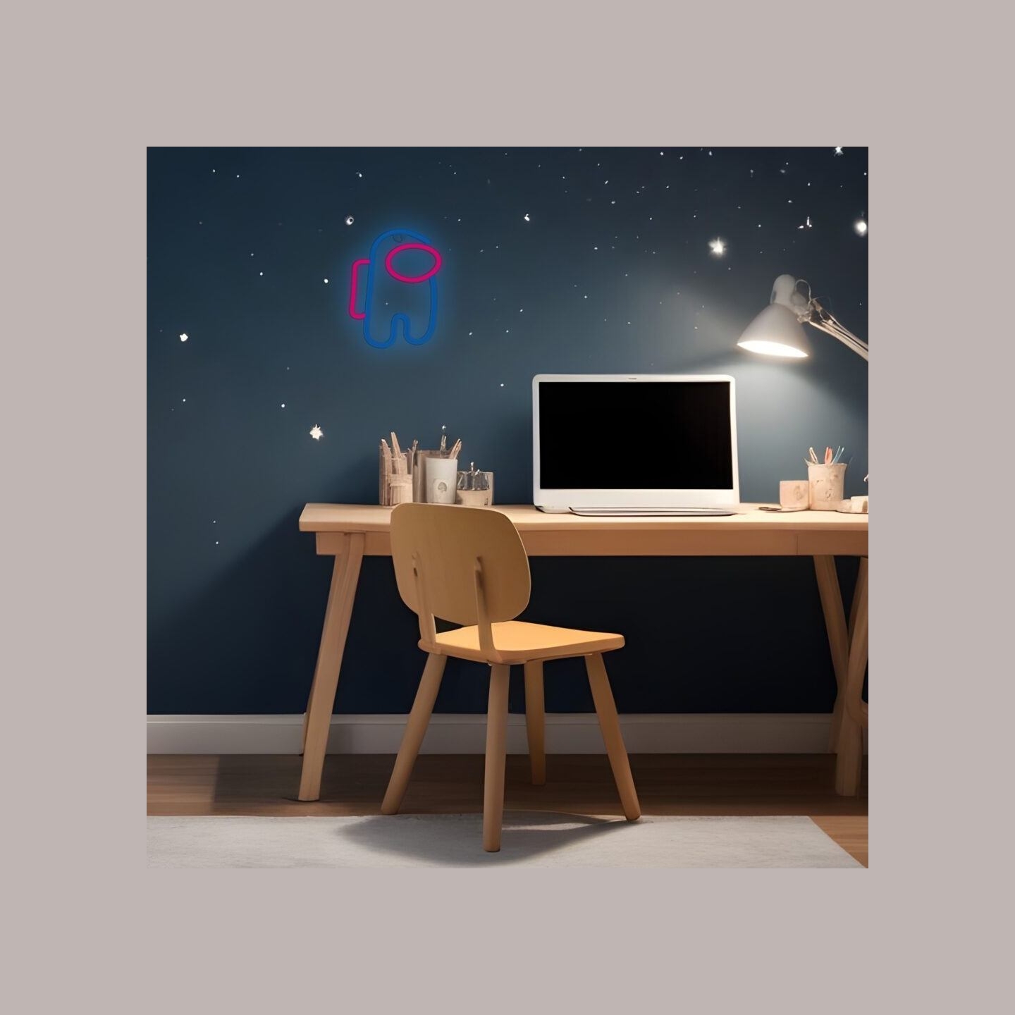 Manta SNL27BLT Style Neon Lights ASTRONAUT