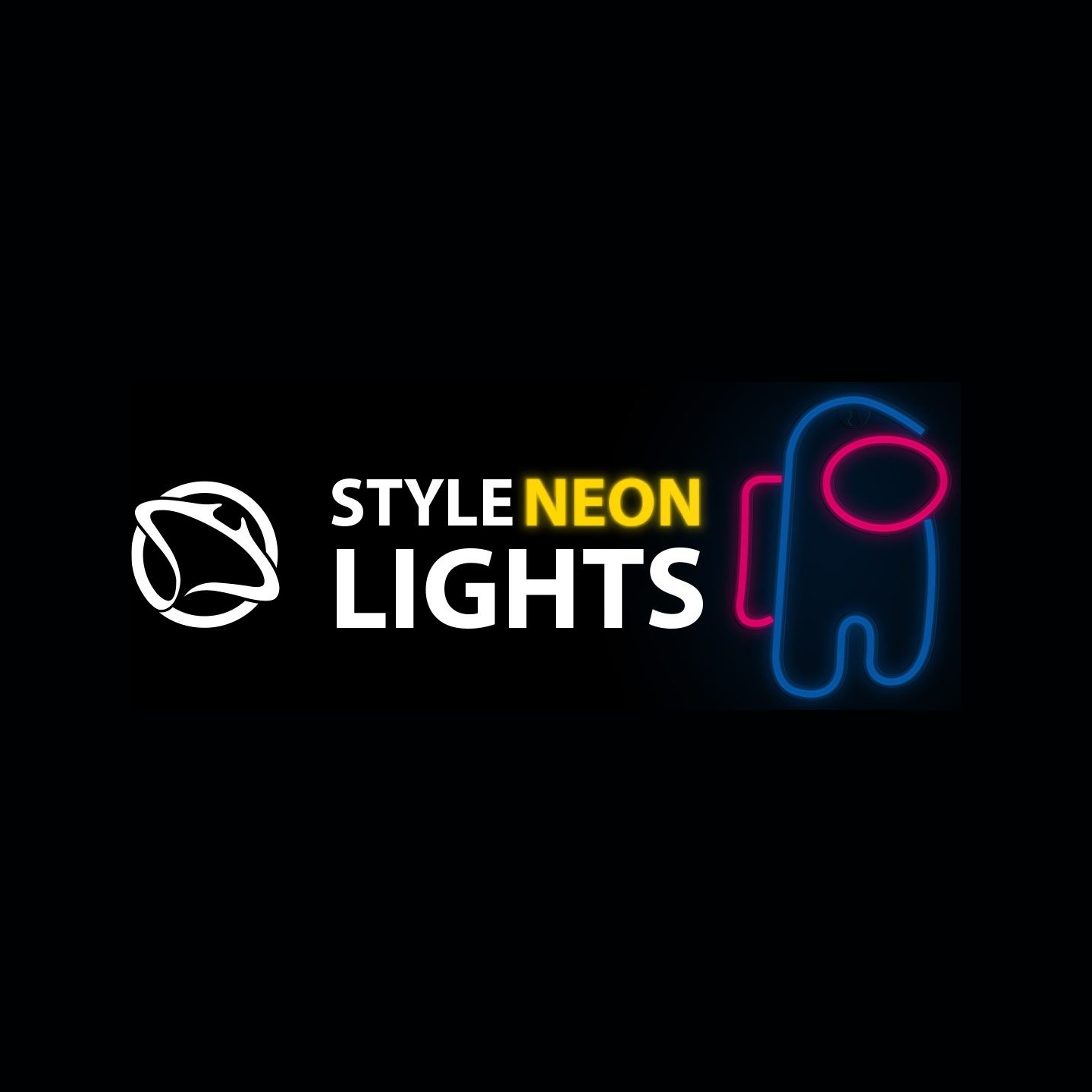 Manta SNL27BLT Style Neon Lights ASTRONAUT