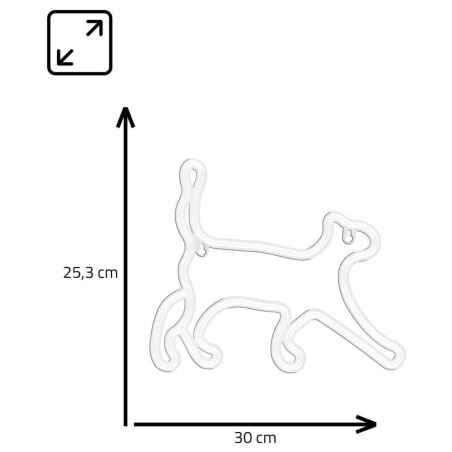 Manta SNL70WH Style Neon Lights CAT 2 White