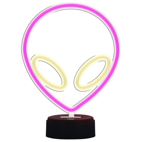 Manta SNL86PK Style Neon Lights UFO Pink