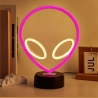 Manta SNL86PK Style Neon Lights UFO Pink
