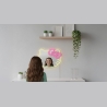 Manta MASNL129WH  Style Neon Lights Cat With A Bow LED Neon Mirror