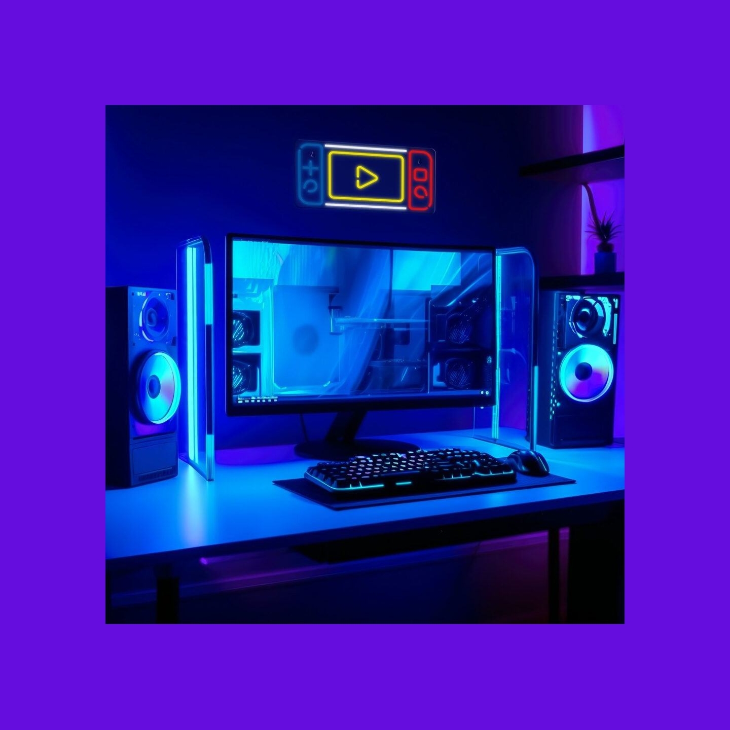 Manta SNL93MT Style Neon Lights CONSOLE