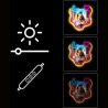 Manta MASNL131MT  Style Neon Lights LOVE LED Neon Mirror