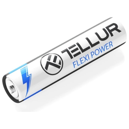 Tellur Flexi Power battery, Super Alkaline, AAA LR03, 1.5V, 2 pcs/set