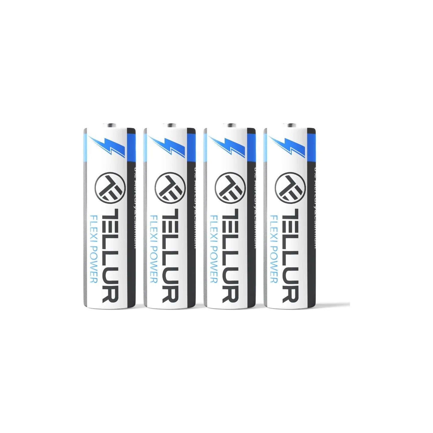 Tellur Flexi Power battery, Super Alkaline, AA LR6, 1.5V, 4 pcs/set